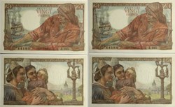 20 Francs PÊCHEUR FRANCE 1949