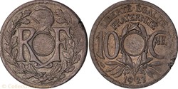 10 centimes lindaueur non trouée