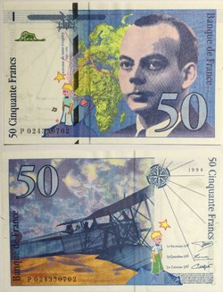 50 Francs SAINT-EXUPÉRY FRANCE 1994 F.73.01