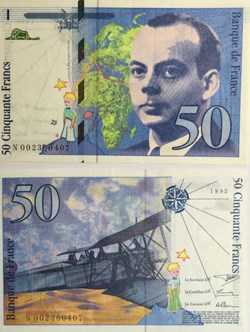 50 Francs SAINT-EXUPÉRY FRANCE 1992 F.72.01