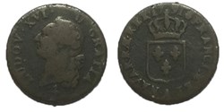Sol dit à l'écu Louis XVI 1791 A