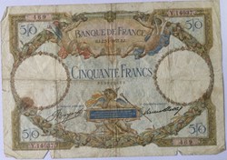 50 Francs LUC OLIVIER MERSON type modifié FRANCE 1933 F.16.04