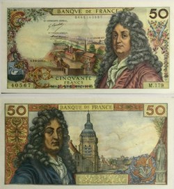50 Francs RACINE FRANCE 1974 F.64.18