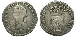 Teston CHARLES IX 1564 D