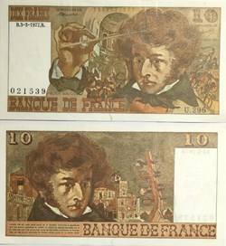 10 Francs BERLIOZ FRANCE 1974 F.63.21