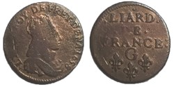 liard de France 1658 G