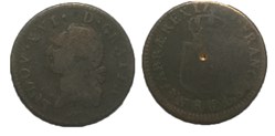 Sol dit à l'écu Louis XVI 1787 R