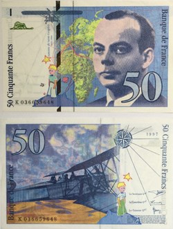 50 Francs SAINT-EXUPÉRY FRANCE 1997 F.73.04