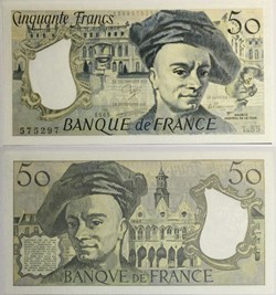 50 Francs QUENTIN DE LA TOUR FRANCE 1989 F.67.15