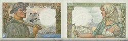 10 Francs MINEUR FRANCE 1944 F.08.12