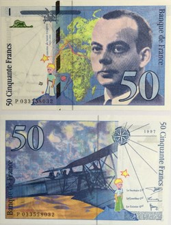 50 Francs SAINT-EXUPÉRY FRANCE 1997 F.73.04