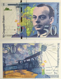 50 Francs SAINT-EXUPÉRY FRANCE 1997 F.73.04