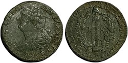 LOUIS XVI (MONARQUE CONSTITUTIONNEL) 2 sols dit "au faisceau", type FRANCOIS 1792 Orléans