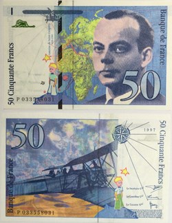 50 Francs SAINT-EXUPÉRY FRANCE 1997 F.73.04