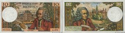 10 Francs VOLTAIRE FRANCE 1969 F.62.37