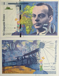 50 Francs SAINT-EXUPÉRY FRANCE 1994 F.73.01