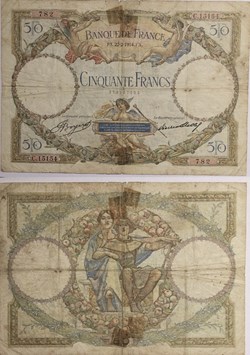 50 Francs LUC OLIVIER MERSON type modifié FRANCE 1934 F.16.05