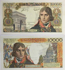 10000 Francs BONAPARTE FRANCE 1956 F.51.04