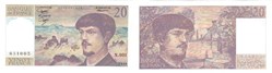 20 Francs DEBUSSY FRANCE 1980 F.66.01