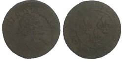 Double tournois LOUIS XIII LE JUSTE 1639