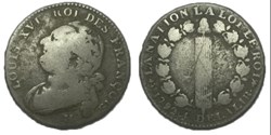 12 deniers dit au faisceau Louis XVI 1792 H