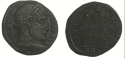 Centenionalis ou nummus CONSTANTIN Ier LE GRAND