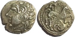 Drachme au loup et au cheval bituriges cubi