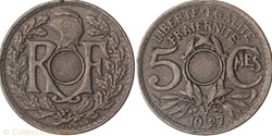 5 centimes lindaueur non trouée