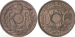10 centimes lindauer non troué