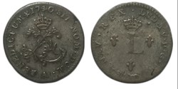 Double sol de billon 1740 Paris LOUIS XV DIT LE BIEN AIMÉ