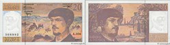 20 Francs DEBUSSY Modifié FRANCE 1997 F.66ter.02A54 Alphabet-Série : A.054 n°308992