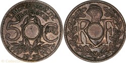 5 centimes lindaueur non trouée