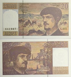 20 Francs DEBUSSY Modifié FRANCE 1997 F.66ter.02