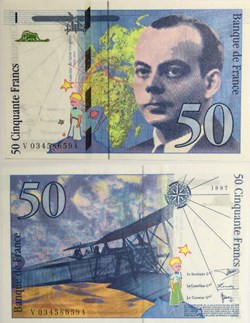 50 Francs SAINT-EXUPÉRY FRANCE 1997 F.73.04