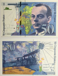50 Francs SAINT-EXUPÉRY FRANCE 1997 F.73.04