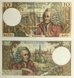 10 Francs VOLTAIRE FRANCE 1967 F.62.65