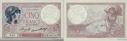 5 Francs FEMME CASQUÉE FRANCE 1933 F.03.17
