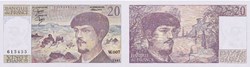 20 Francs DEBUSSY FRANCE 1981 F.66.02W7