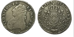 Écu dit “aux branches d'olivier” de Béarn 1787 Pau LOUIS XVI