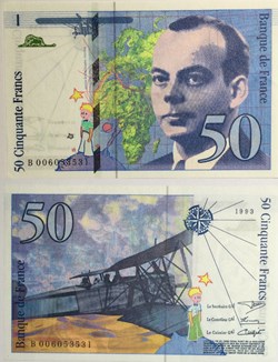 50 Francs SAINT-EXUPÉRY FRANCE 1993 F.72.02