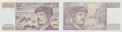 20 Francs DEBUSSY FRANCE 1988 F.66.09