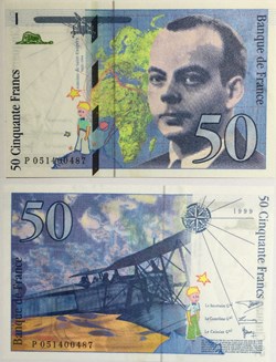 50 Francs SAINT-EXUPÉRY FRANCE 1999 F.73.05