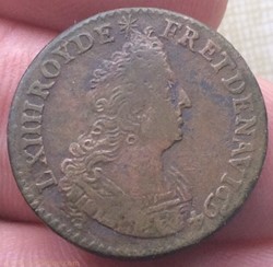 Liard de France Louis XIV 1694 A Paris