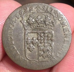 Quinzain aux 8 L du Béarn Louis XIV 1696 Pau