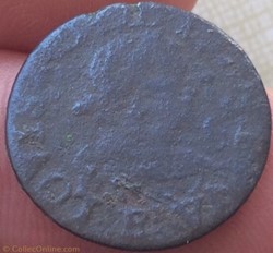 Double tournois Louis XIII 1639 E Tours
