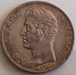 1 franc Charles X 1828 A Paris
