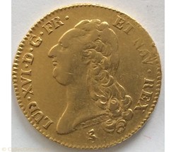 Double Louis d’or Louis XVI 1786 A Paris