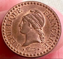 Un centime Dupré 1848 A Paris