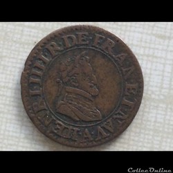 Double tournois 1608A Paris Henri IIII CGKL 222