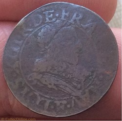 Double tournois Louis XIII 1632 E Tours